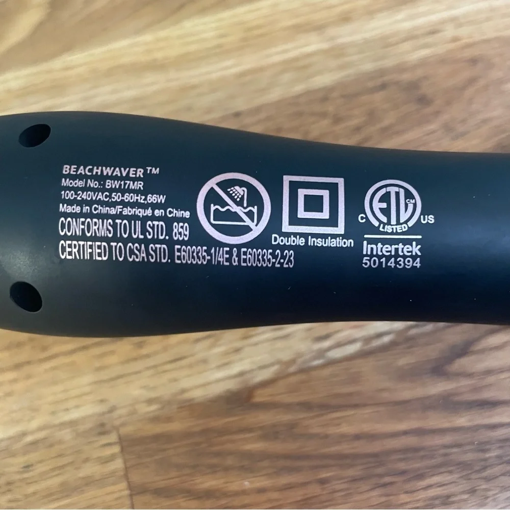 NEW Beachwaver B1.25 Rotating Styling Iron in Midnight Rose - Picture 5 of 6